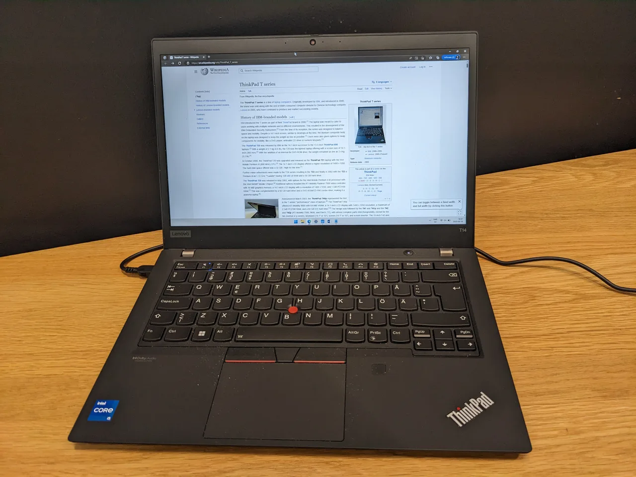 Lenovo ThinkPad T14s Gen 6 (AMD Ryzen AI 7 PRO 350)